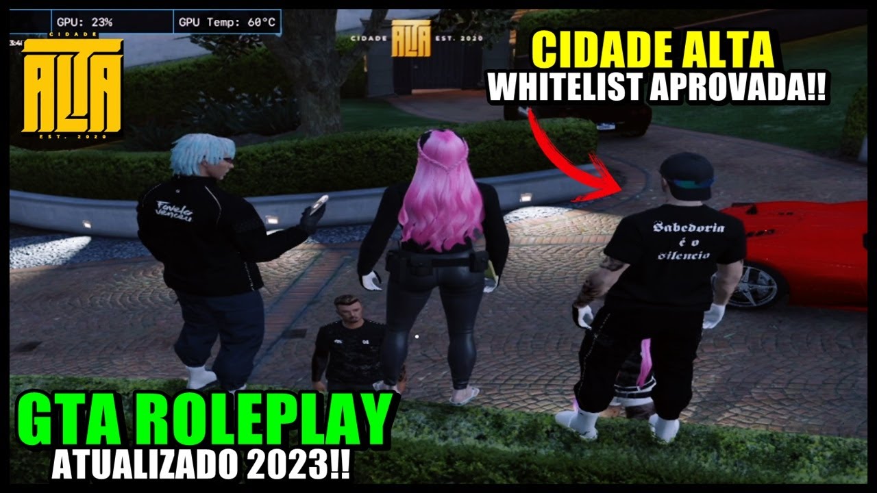 GTA | GABARITO DA WHITELIST DO CIDADE ALTA