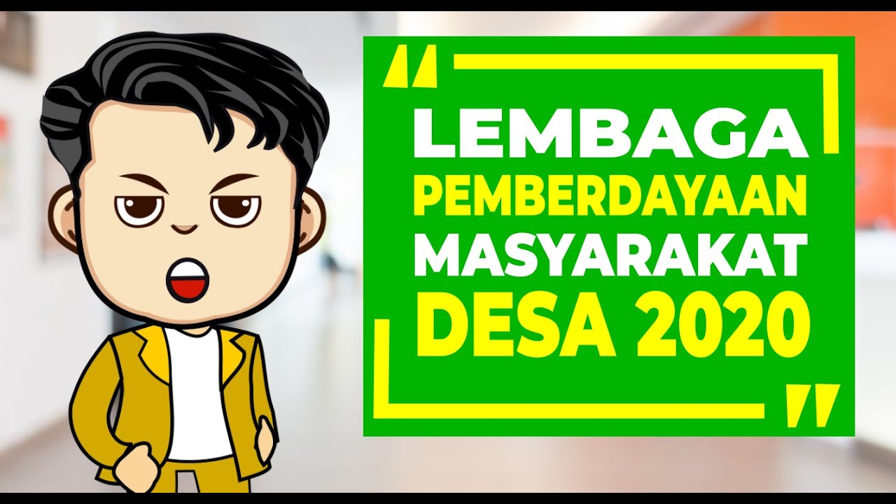 LPMD SEHARUSNYA MEMBUAT MASYARAKAT DESA LEBIH BERDAYA