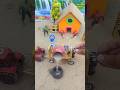 🚜 Mini Cement Mixer Builds a Tiny House! Spiderman &amp; Hulk Toy Construction Adventure 🏠#hollandlovers