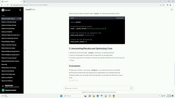 how to use python profiler