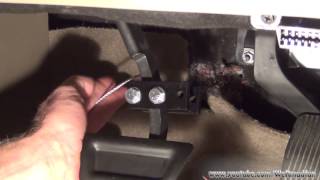 Ready Brake and Readystop Towed Vehicle Break Away Installation  on a Jeep Liberty