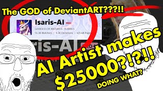 The Totally Organic and Very Real Success of DeviantArt's Top Seller: Isaris-AI