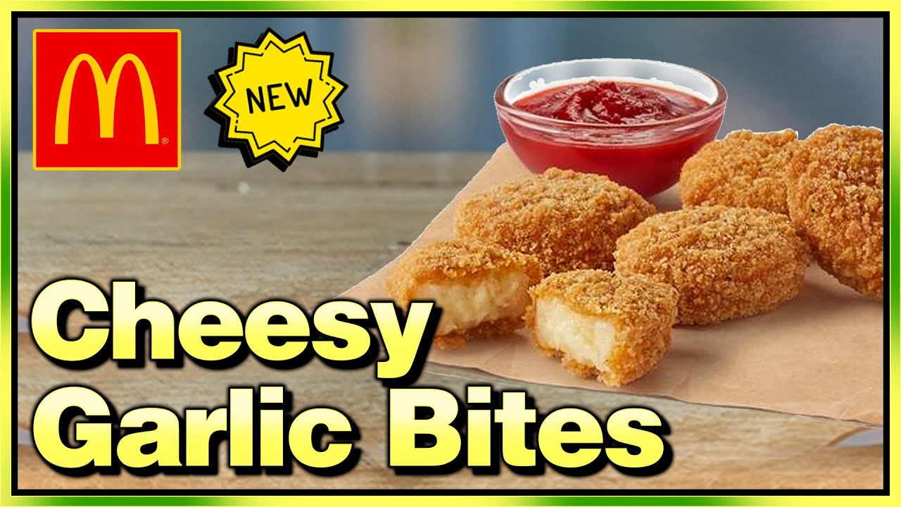 McDonald s Cheesy Garlic Bites Review YouTube McDonald s Cheesy Garlic Bites Review YouTube