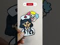 Clown 🤡 VS Nurse 👩‍⚕️#art #fun #colorful #drawing #colors #shortvideo #shorts #coloring #funny #yt