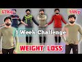 1 Week Weight Loss Challenge with Skipping, Result was shocking | shadhik azeez