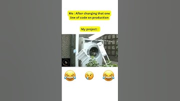 Changing that one line of code 😅🤯 #ytshorts #funny #shortsindia #viralshort #yt #shorts #codingmemes