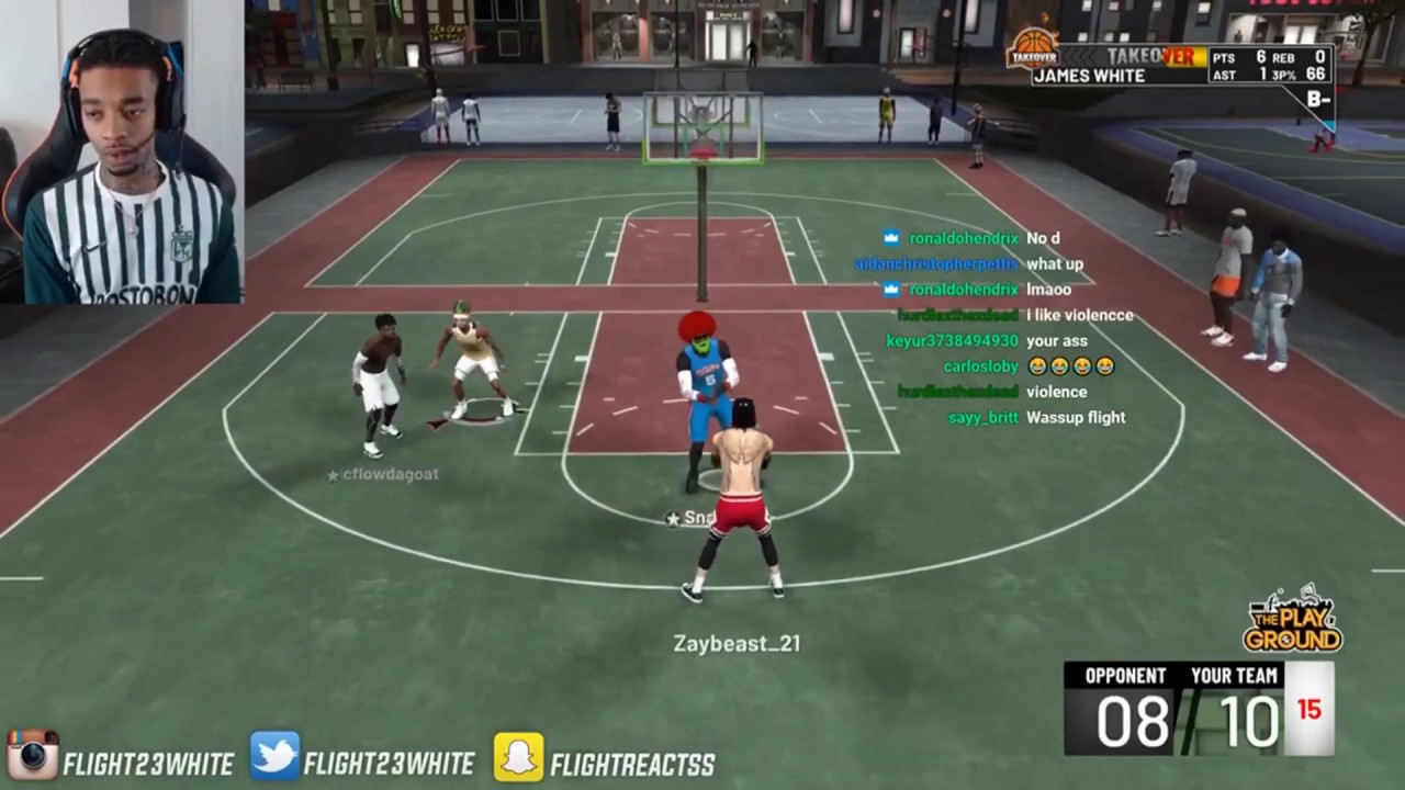 FlightReacts Turns Red After Yelling On 2s In Park - YouTube