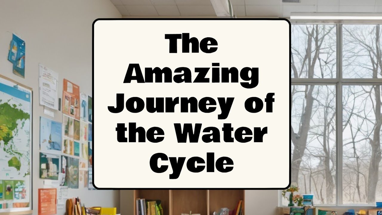 The Amazing Journey of the Water Cycle kids learn !!! - YouTube