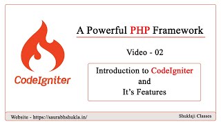 Introduction and Features of CodeIgniter