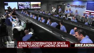 TOUCH DOWN!  rover &#39;Curiosity&#39; lands WATCH LIVE