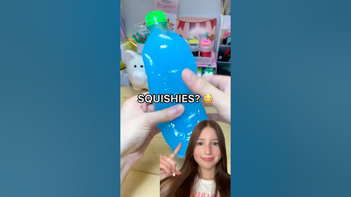 I Made a CRUNCHY WATER BOTTE SQUISHY! 😱🥤🫧  *satisfying squishy asmr*