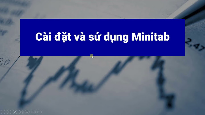 Tài liệu hướng dẫn sử dụng minitab