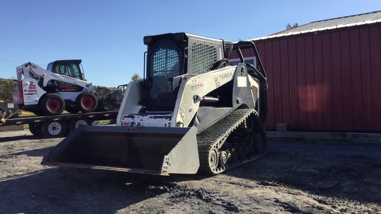Terex PT110 Skid Steer YouTube