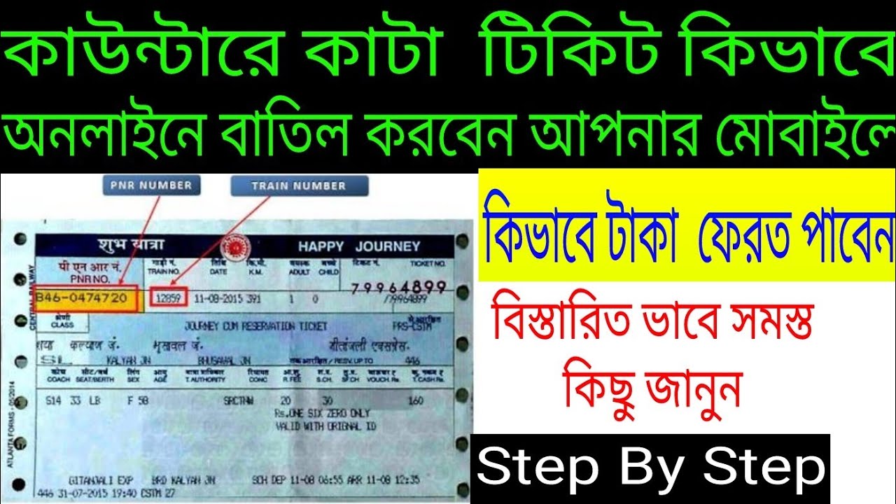 Cancel Booked Train Ticket At Counters Online On Your Phone cancel-booked-train-ticket-at-counters-online-on-your-phone