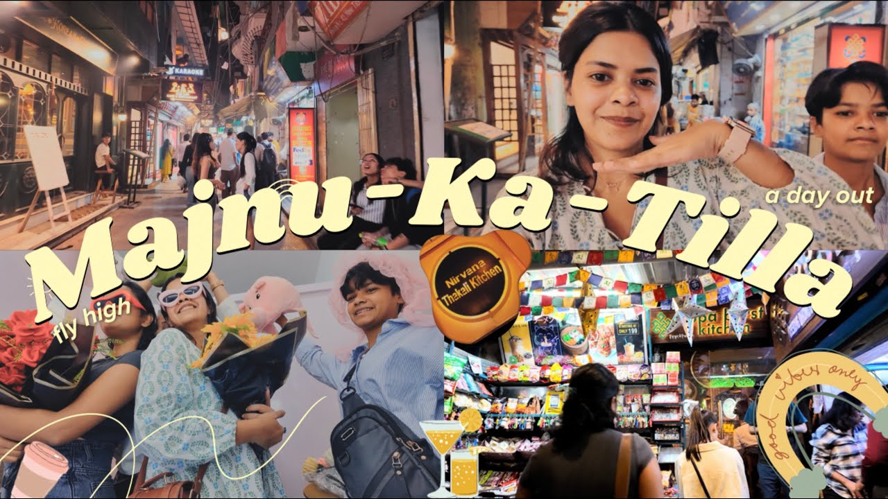 Majnu Ka Tila: Delhi’s Little Tibet || Culture, Cafés & Calm💘