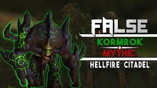 False vs Kormrok Mythic - Rogue POV