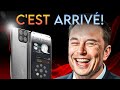 Cest arriv  elon musk a finalement rendu public son tlphone tesla 