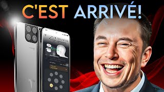 C'EST ARRIVÉ ! Elon Musk a FINALEMENT rendu public son téléphone Tesla !
