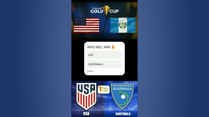 USA vs Guatemala | Concacaf Gold Cup 2025
