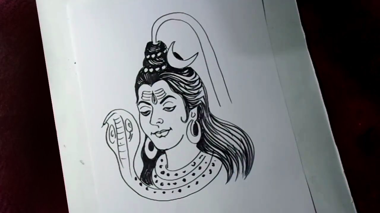 Featured image of post Simple Lord Shiva Drawing For Kids