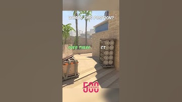 GUESS POSITION NAME IN CS2 🤯 #shorts #csgo