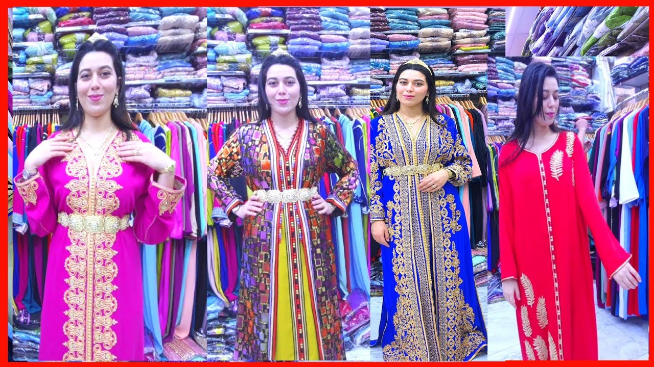 جديد القفطان المغربي 2024 🇲🇦 تكشيطة اخر مكاين💞 بالجملة والتقسيط موديلات راقية 💕 caftan marocain 2024