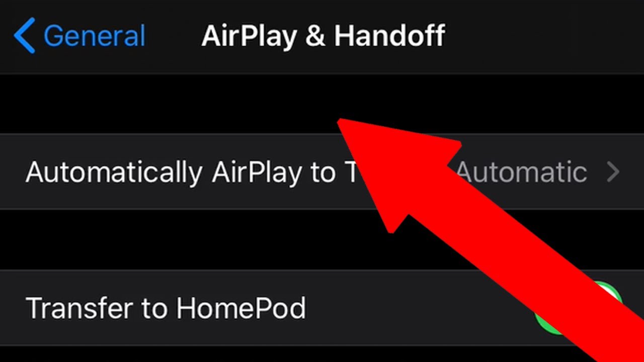 How Turn Off Airplay