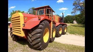 Farmhand Mike gets to drive Versatile Big Roy