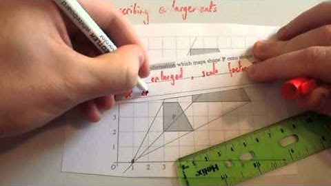 Describing Enlargements - Corbettmaths