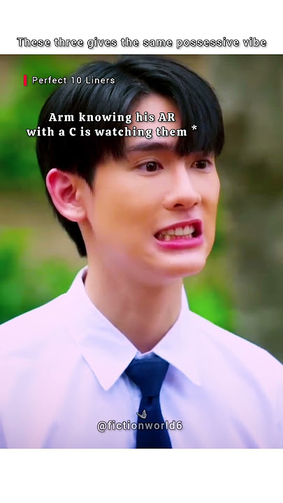 Arc doesn't want anybody to touch his man 🤌🏻 #perfect10liners #thaibl #blseries #bldrama #bledit #bl