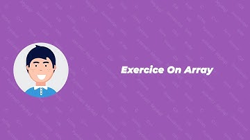 26. C Programming Exercise on Arrays