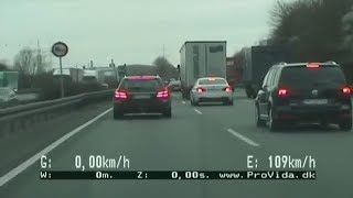 ProViDa-Einsatz gegen Raser und Drängler auf der Autobahn