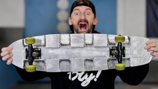 ULTRA LIGHT WELDED ALUMINUM SKATEBOARD?!