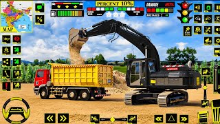 🔥New Large City Road Construction Game | Jcb Game 3D Road Construction Simulator🚧 | Android Gameplay screenshot 1