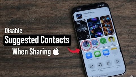 Turn Off Suggested Contacts When Sharing On iPhone (Quick Fix!) Mobile crazy? 