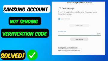 Samsung Account not sending Verification code (Quick fix)