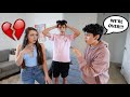 BREAKING UP WITH MY GIRLFRIEND IN FRONT OF MY BROTHER