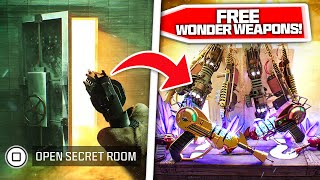 MW3 ZOMBIES DARK AETHER LOCKED ROOMS EASTER EGG: FREE WONDER WEAPONS EVERY GAME!