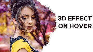 3D Effect on Hover Animation | CSS Animation effects