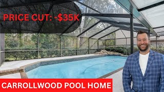Tour 2 Carrollwood Area Tampa Florida Homes with Price Reductions as 2023 Housing Market Corrects