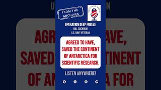 From The Archives: Bill Cockrum | What is Operation Deep Freeze