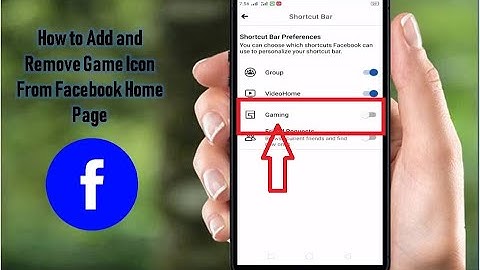 How to Add and Remove Game Icon From Facebook Home Page