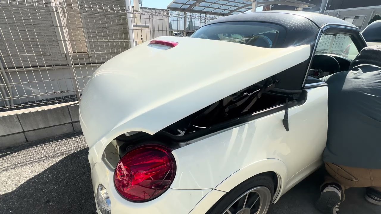 tubamainful様ご依頼コペンアクティブトップオーバーホール