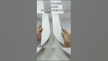 How To Make RC Boat From Pvc Pipes - Part 1 #rc #rcboat #handmade #howto #diy #boat