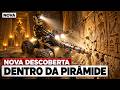 O Robô Djedi Entrou no Eixo Selado da Grande Pirâmide — e Filmou o Que Ninguém Via Há 4.500 An