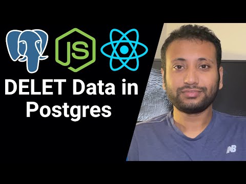 PERN Stack Bangla 11 : delete data from Postgres database