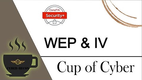 CUP OF CYBER - Wireless IV Attacks