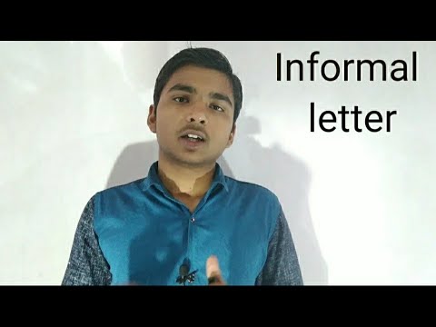 Informal letter format |application| CBSE for class 7/8/9 ...