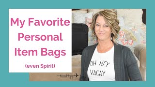 My Favorite Personal Item Bags (For the Airplane)