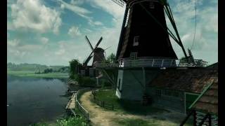 Dutch Windmills 3D Screensaver